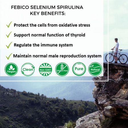 Selenium spirulina supplements benefits